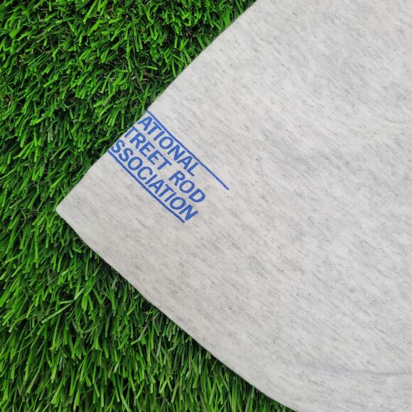 Vintage 1995 Street Rod Nationals Shirt M/L 21x26 Gray Cars - Picture 11 of 15